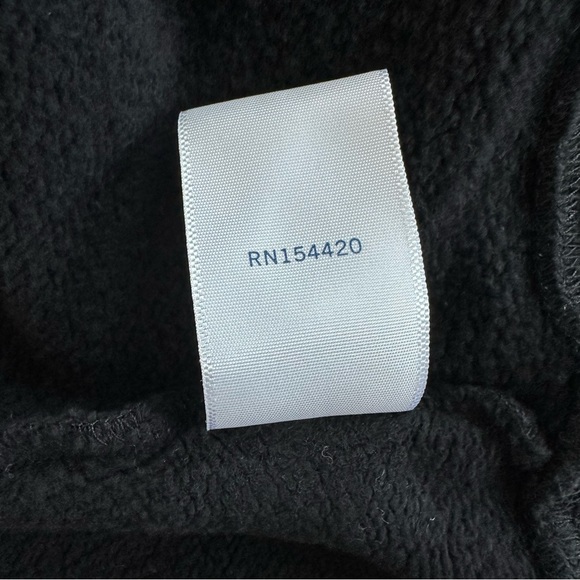 Clare V. Sweatshirt in Black with Marigold Embroidered ‘Le Weekend’ | XXL | EUC - Picture 9 of 10